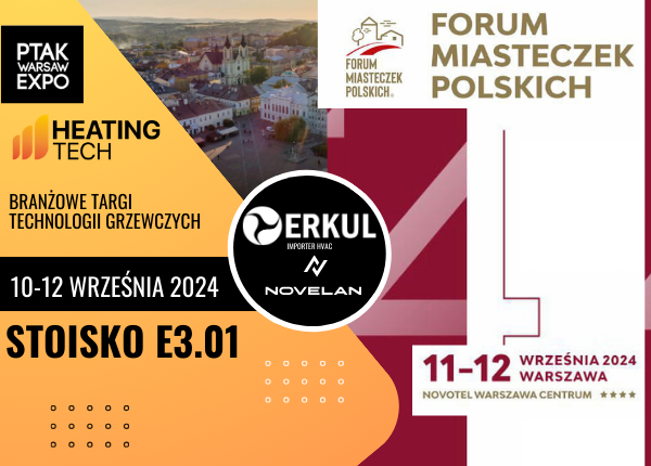 WRZEŚNIOWE SPOTKANIA – HEATING TECH I FORUM MIASTECZEK POLSKICH