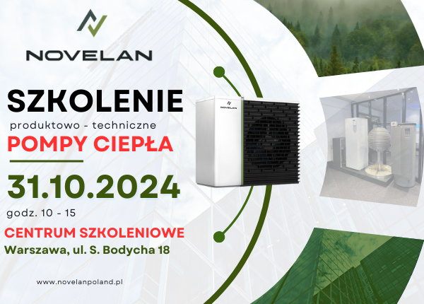 SZKOLENIE PRODUKTOWO TECHNICZNE Z POMP CIEPŁA NOVELAN DLA INSTALATORÓW